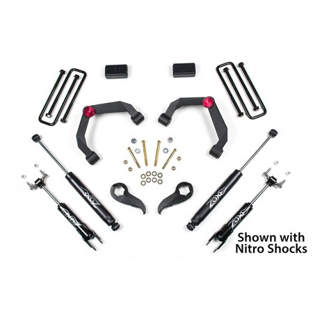 Zone Offroad 3 in. UCA Lift System for 2011-2015 Chevy Heavy Duty ZORZONC2311